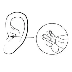 Vagus Nerve Stimulator Ear Clip Compatible with Vagus Nerve  Device 2,5 mm Port accompanied by a Vagus Nerve Book : Health & Household