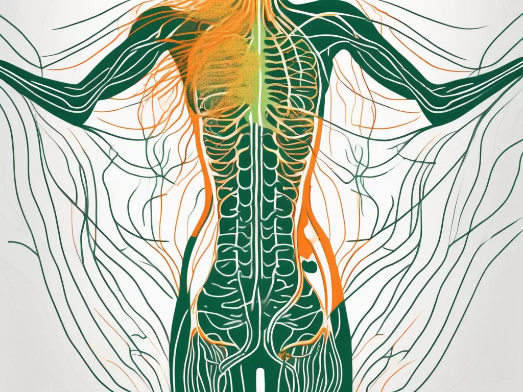The vagus nerve in the human body