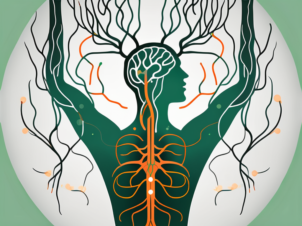 The vagus nerve in the human body