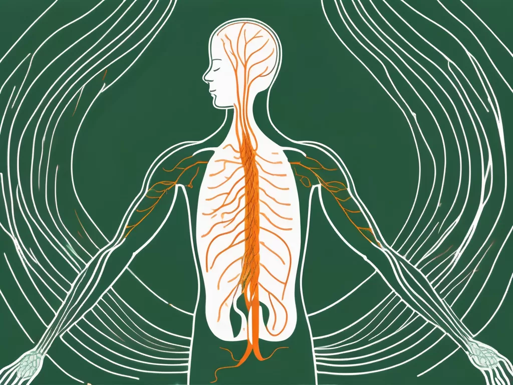The vagus nerve in the human body