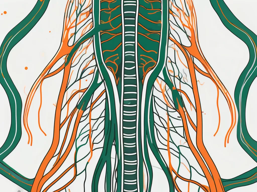 The anatomical path of the vagus nerve