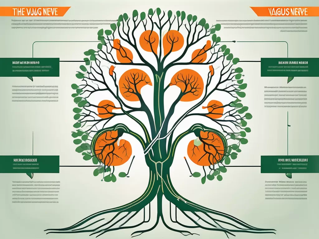 The vagus nerve as a tree
