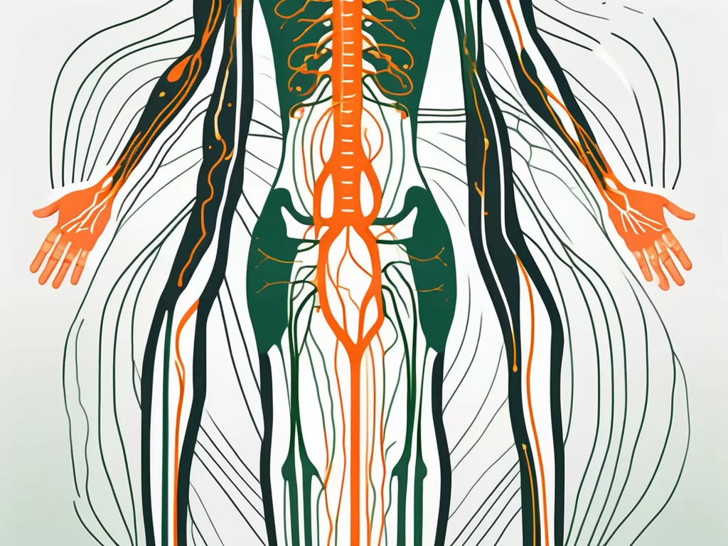 The human body focusing on the nervous system