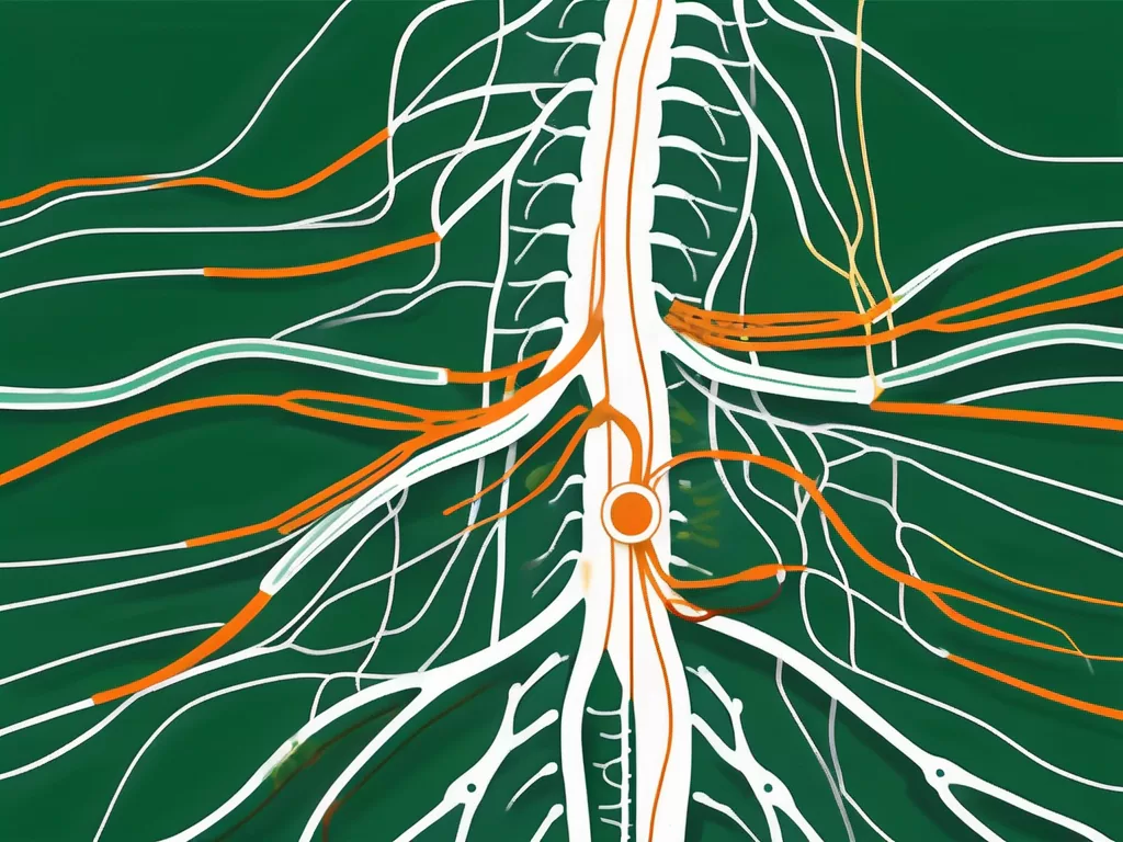 The vagus nerve in the human body