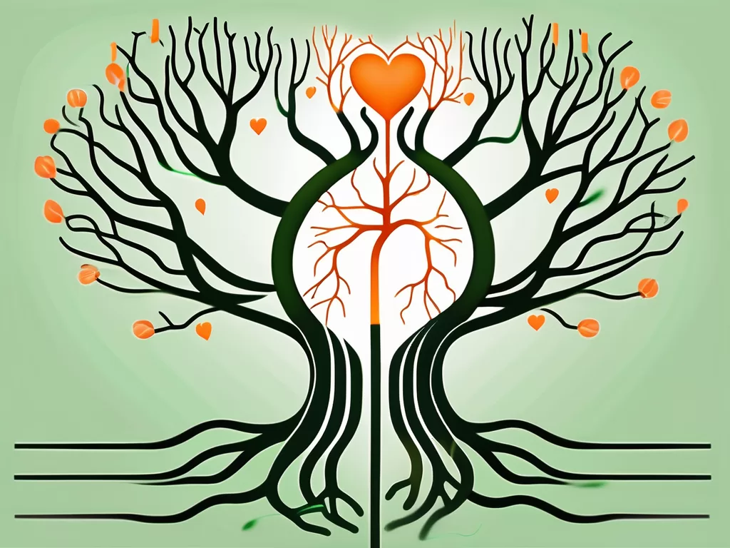 The vagus nerve as a tree with roots