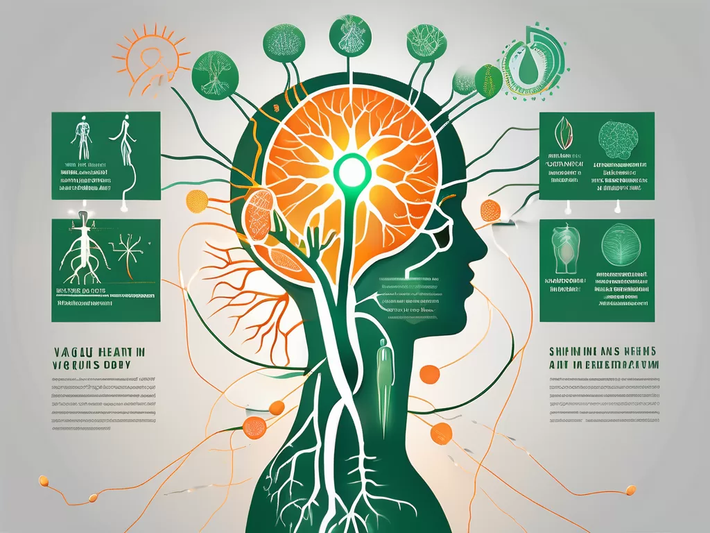 The vagus nerve in the human body