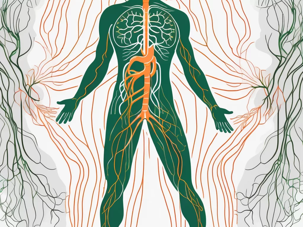 The vagus nerve in the human body