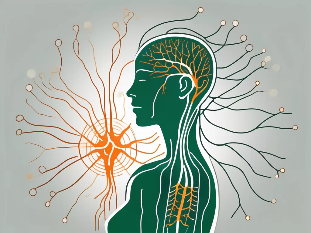 The human nervous system focusing on the vagus nerve