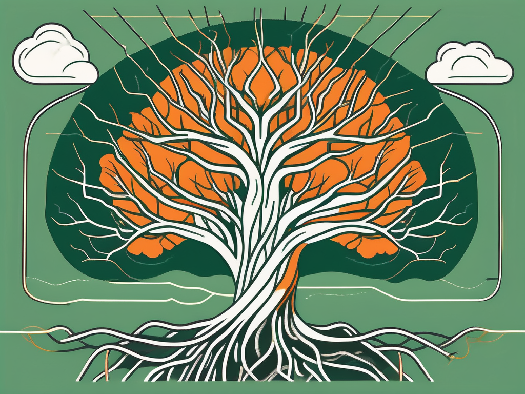 The vagus nerve as a tree with roots and branches