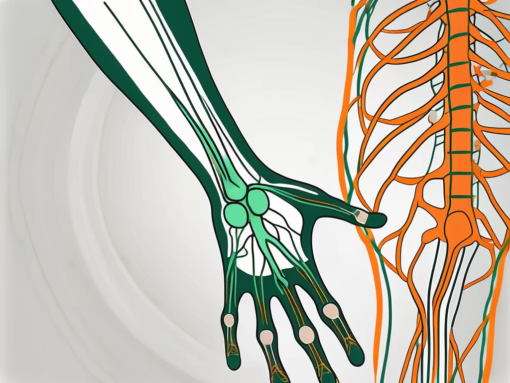 The vagus nerve in relation to the human body