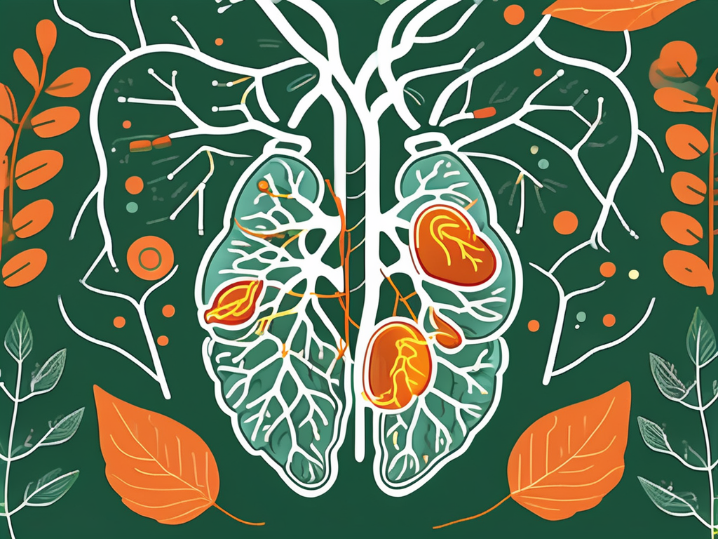 A book opened up with a detailed and colorful anatomical illustration of the vagus nerve