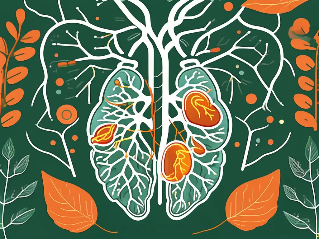 A book opened up with a detailed and colorful anatomical illustration of the vagus nerve