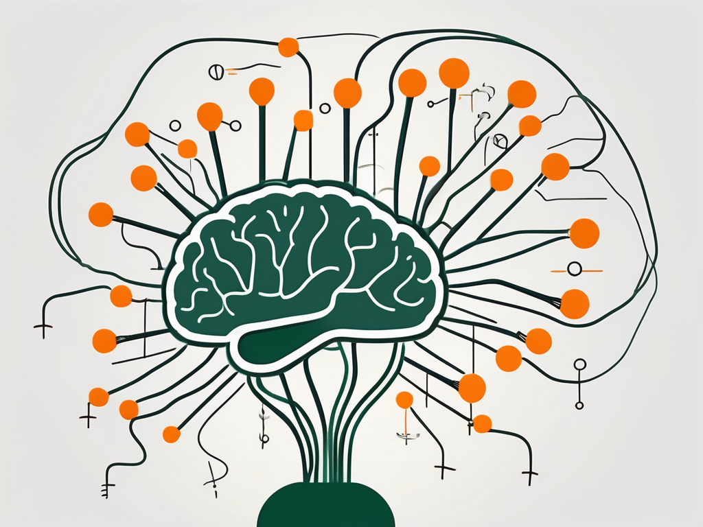 A brain connected to the vagus nerve