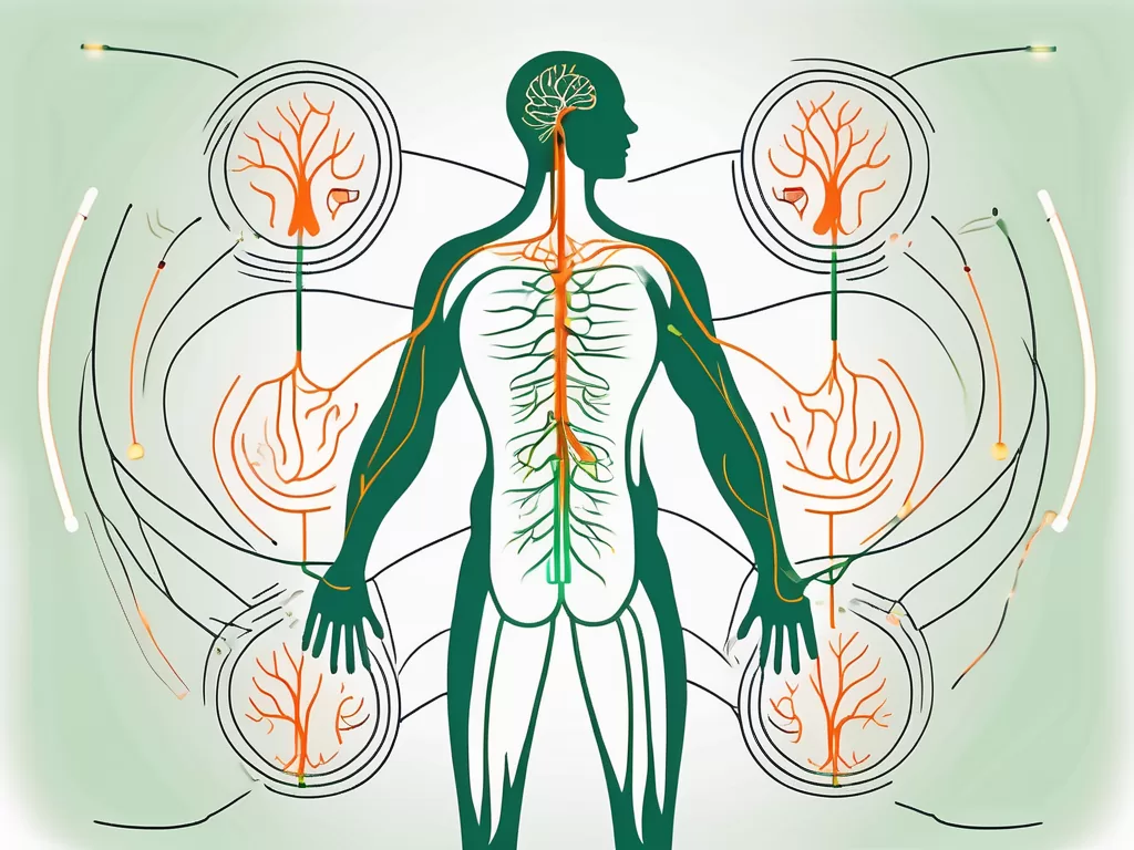 The vagus nerve in the human body