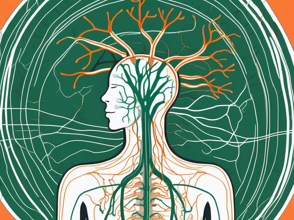 The human nervous system with a focus on the vagus nerve