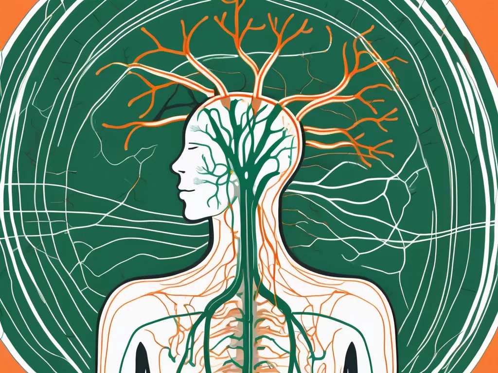 The human nervous system with a focus on the vagus nerve