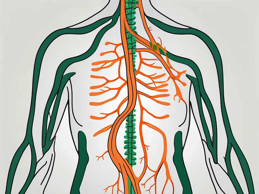 The vagus nerve and the recurrent laryngeal nerve in the human body