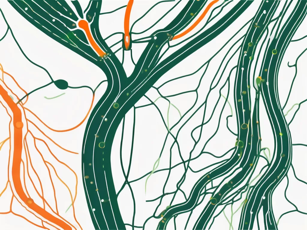 The nervus vagus (vagus nerve) in relation to the stomach