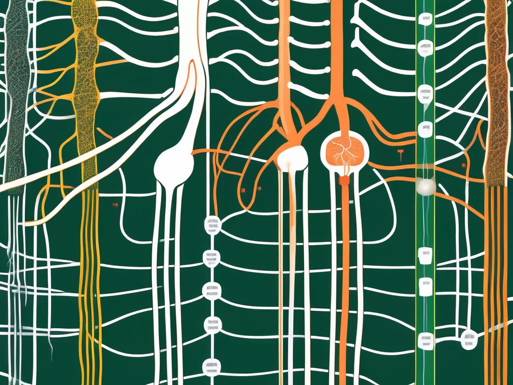 The human nervous system focusing on the vagus nerve