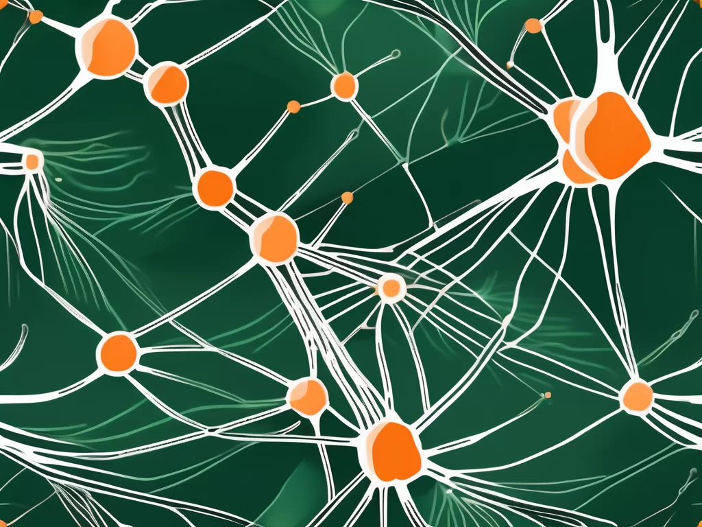 A cbd molecule interacting with the vagus nerve