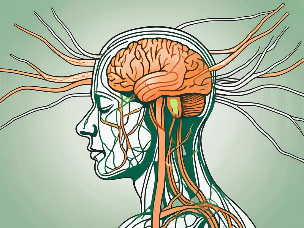 The vagus nerve in relation to the human brain