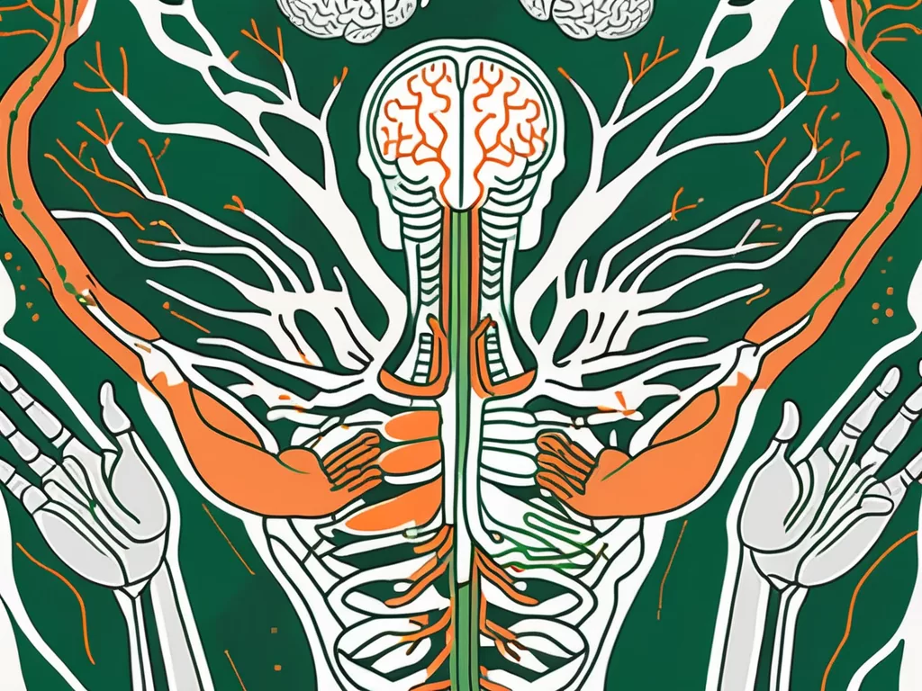 The nervus vagus in the human body