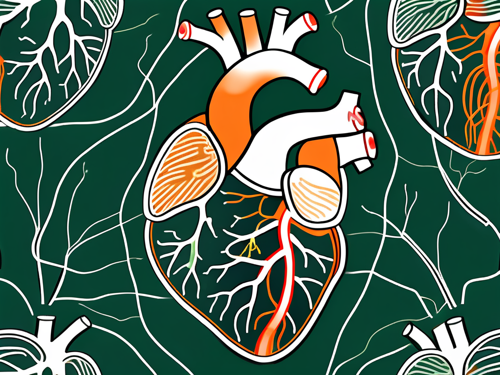 A human heart and the vagus nerve