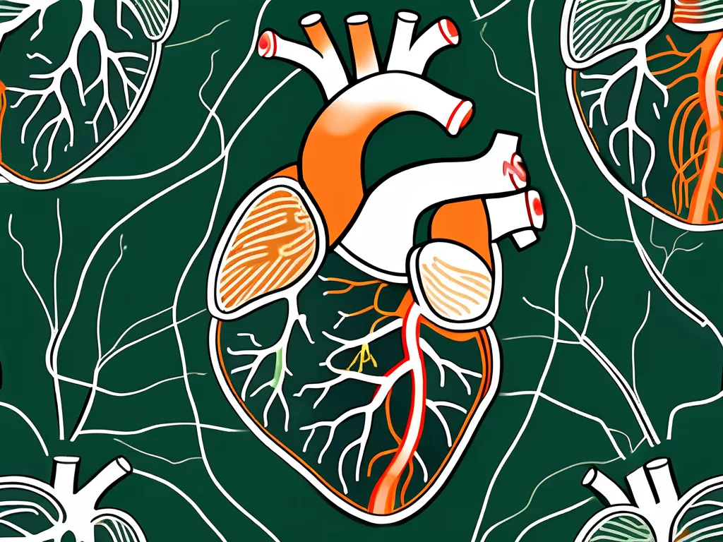 A human heart and the vagus nerve