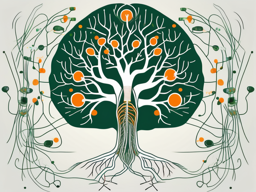 The vagus nerve as a tree