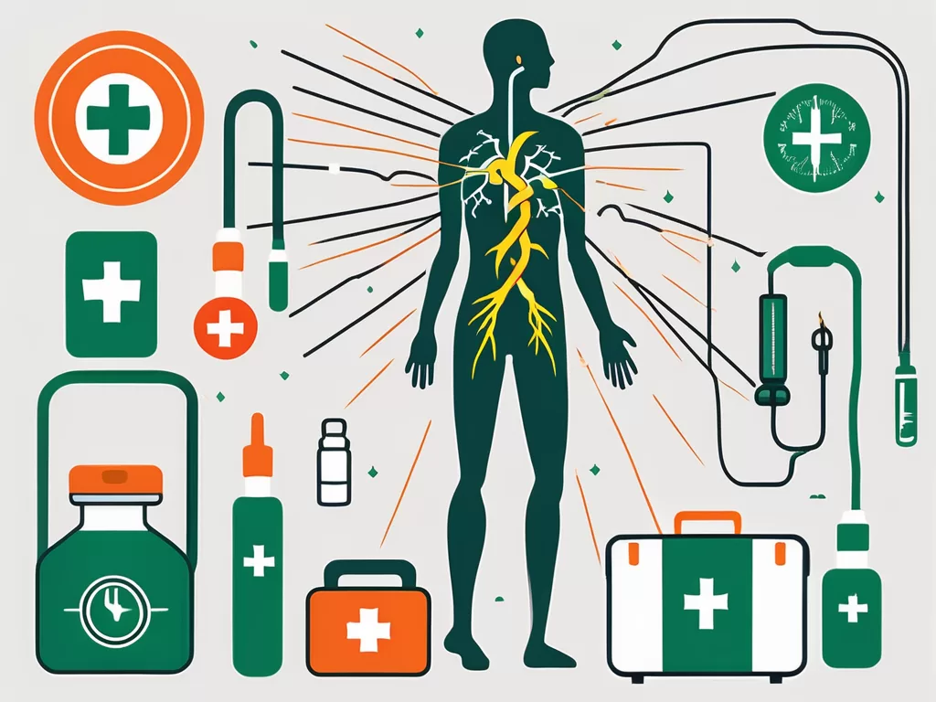 The vagus nerve in the human body