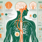 The human nervous system with a focus on the vagus nerve
