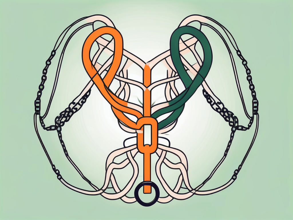 The vagus nerve in the human body