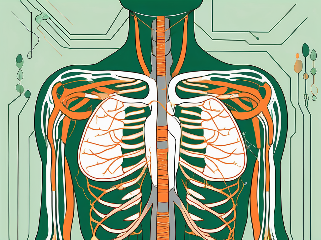 The nervus vagus laryngeus