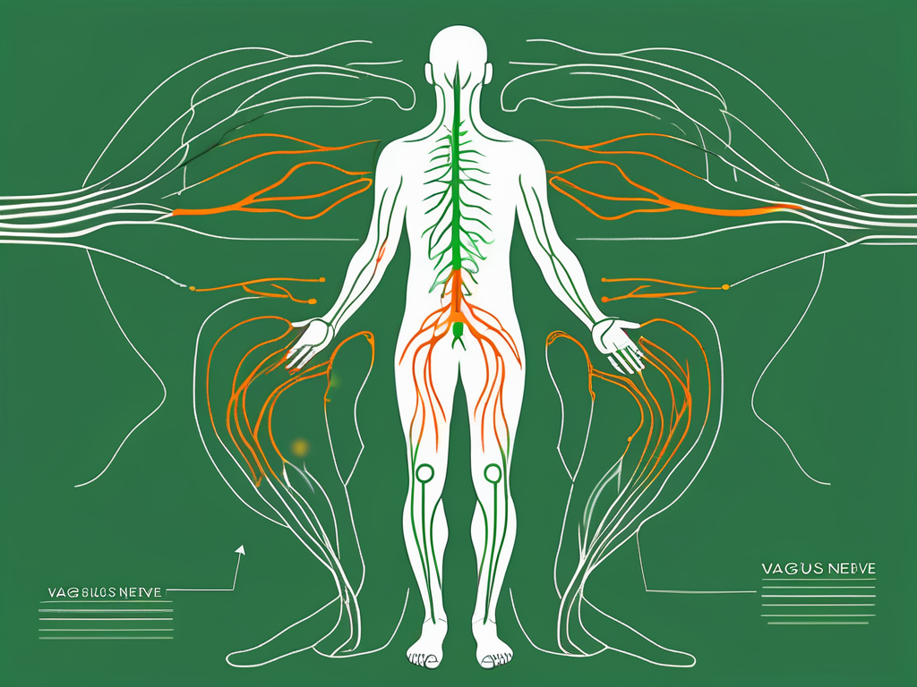 The vagus nerve in the human body