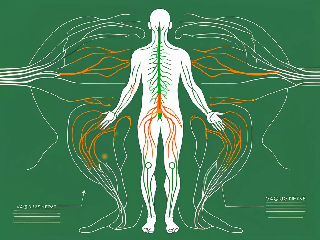 The vagus nerve in the human body