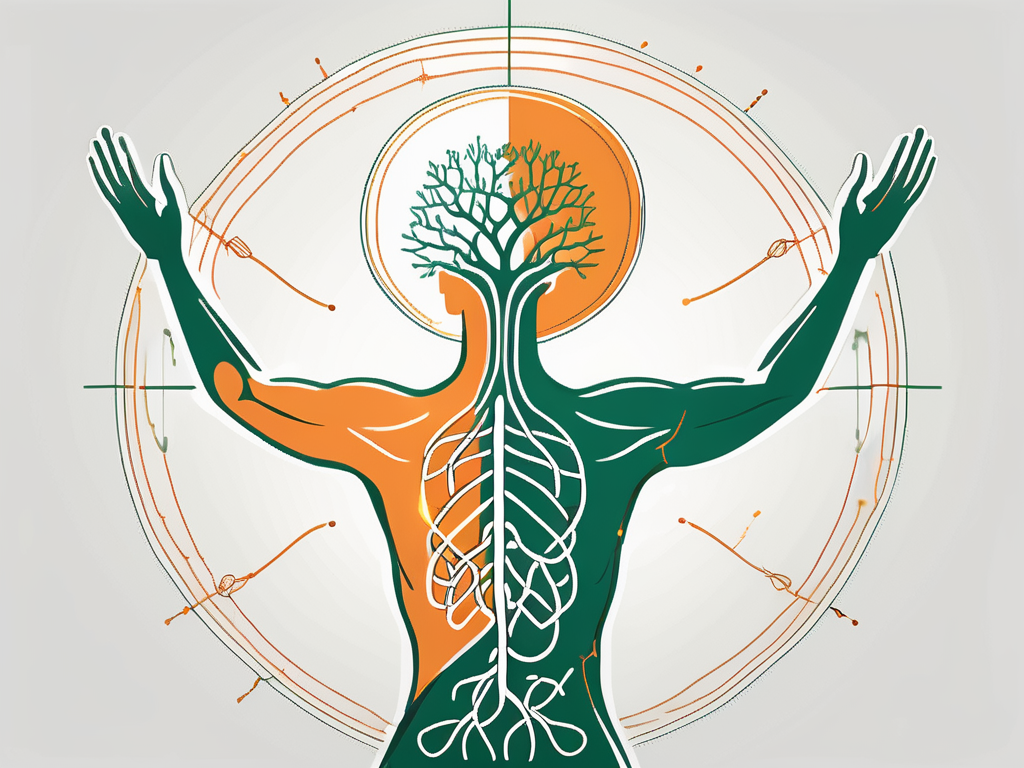 The vagus nerve in the human body