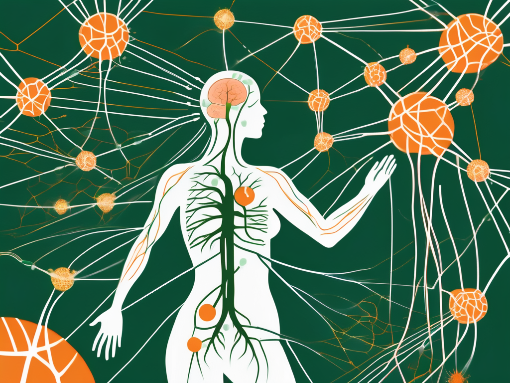 The vagus nerve in the human body