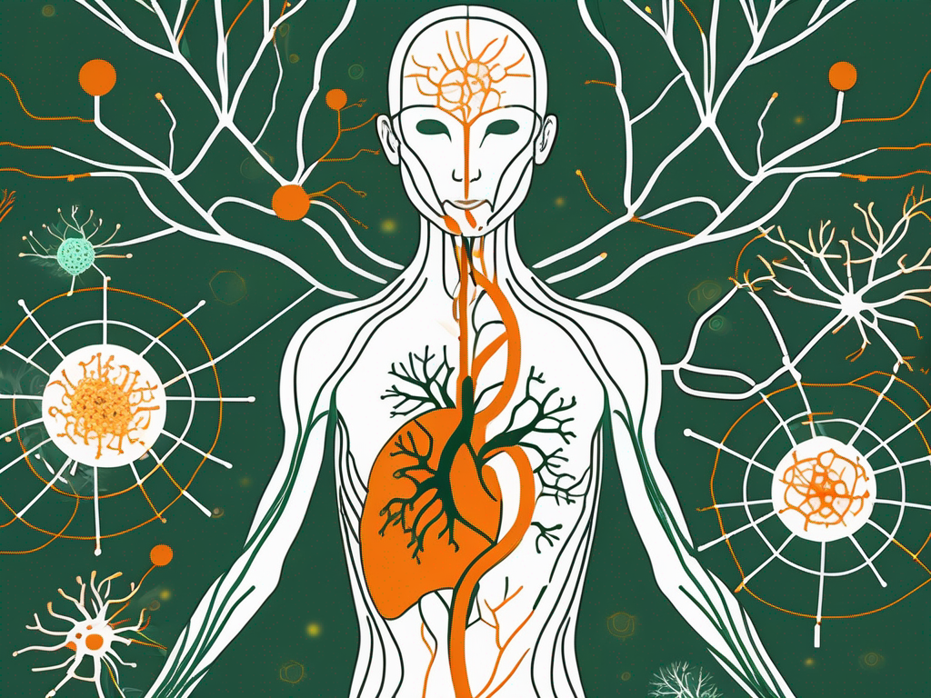 The human nervous system with a focus on the vagus nerve