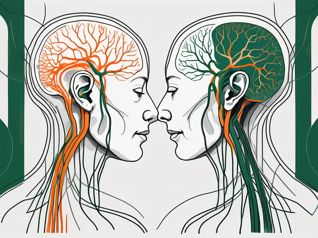The vagus nerve in relation to the human ear