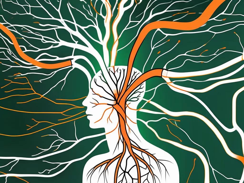 The human nervous system focusing on the vagus nerve