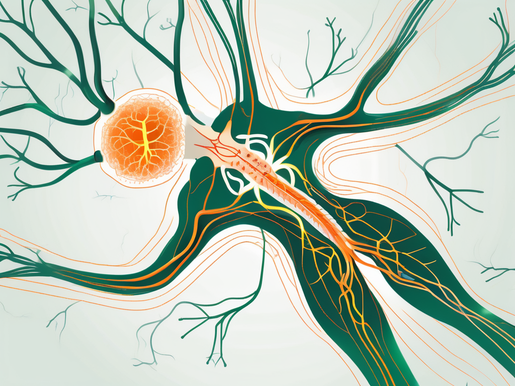 The vagus nerve in the human body