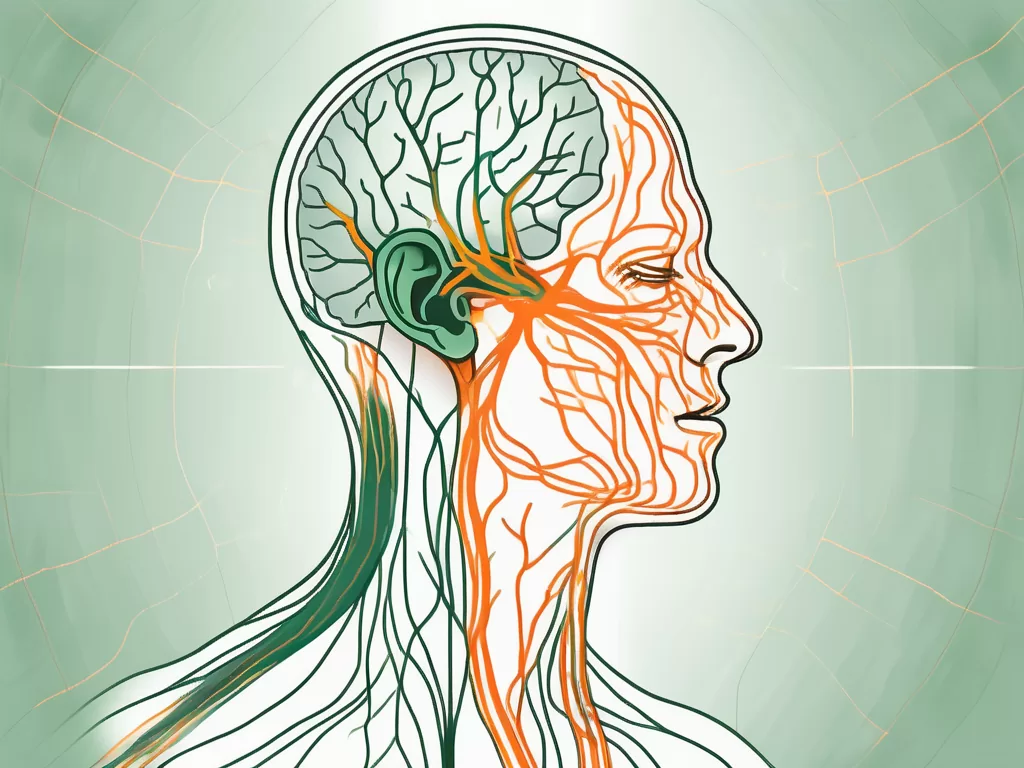 The vagus nerve in the human body