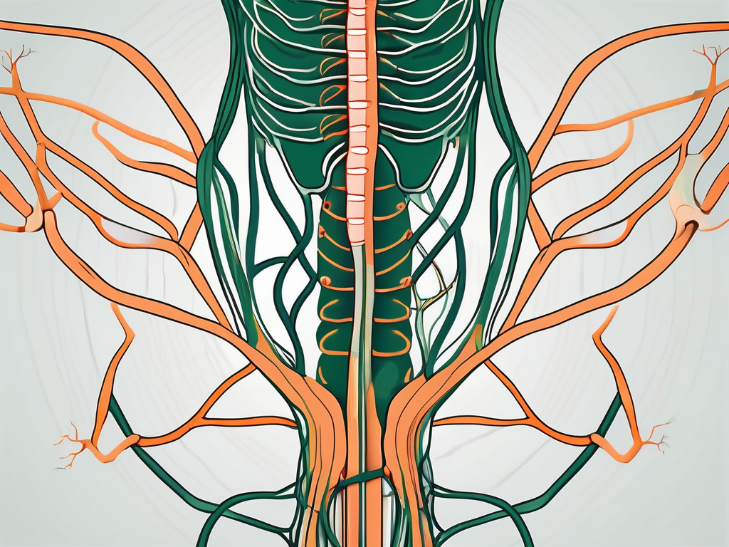 The vagus nerve in the human body with emphasis on its connection to the organ x