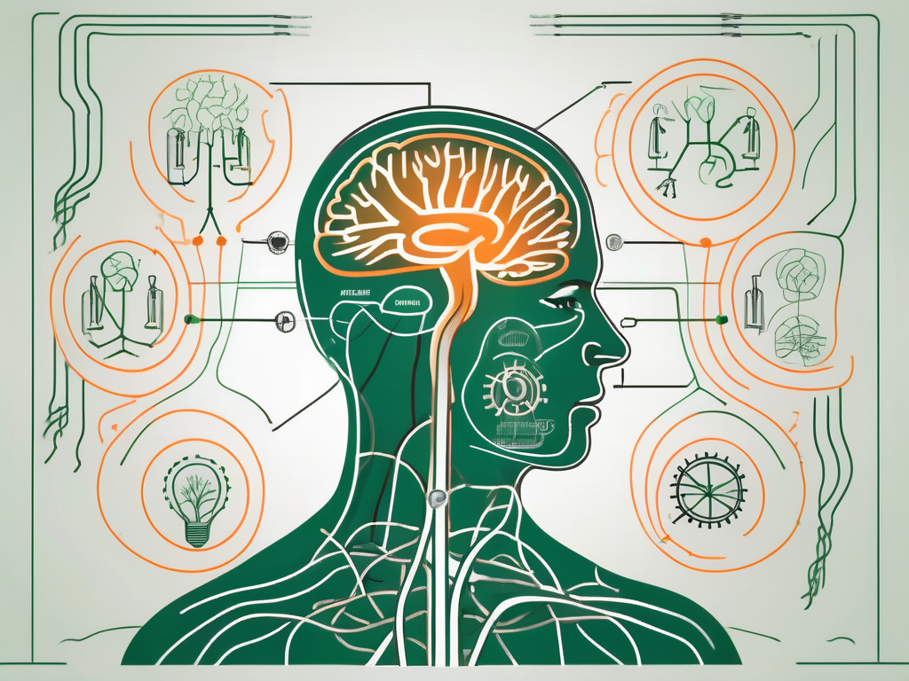 The vagus nerve in the human body