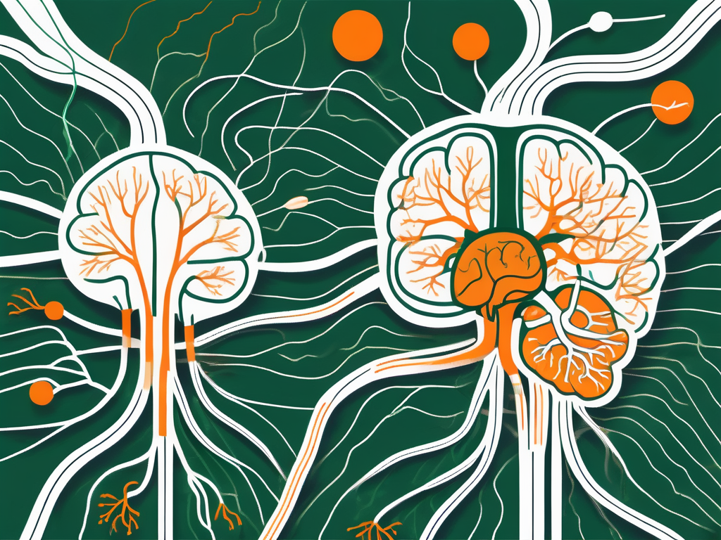 The vagus nerve as a wandering path through various parts of the human nervous system