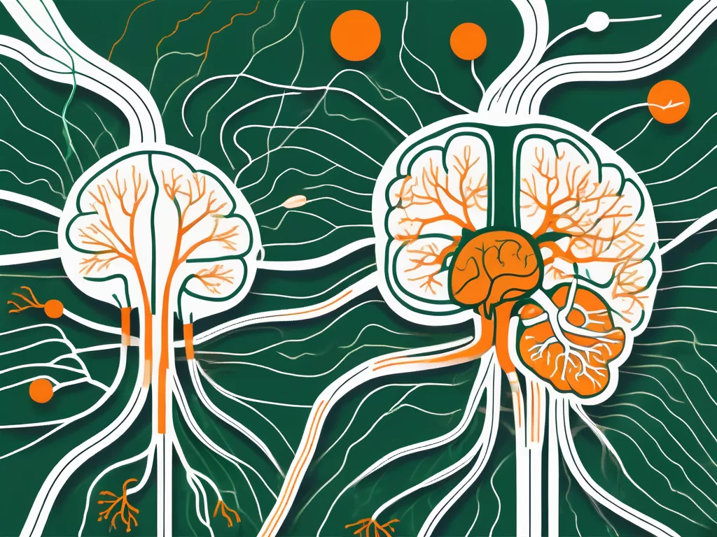 The vagus nerve as a wandering path through various parts of the human nervous system