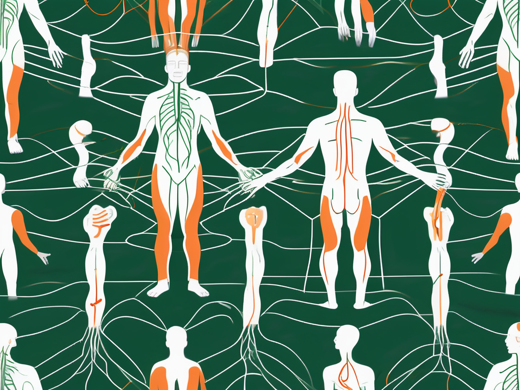 A tvns stimulator device connected to the vagus nerve in a simplified