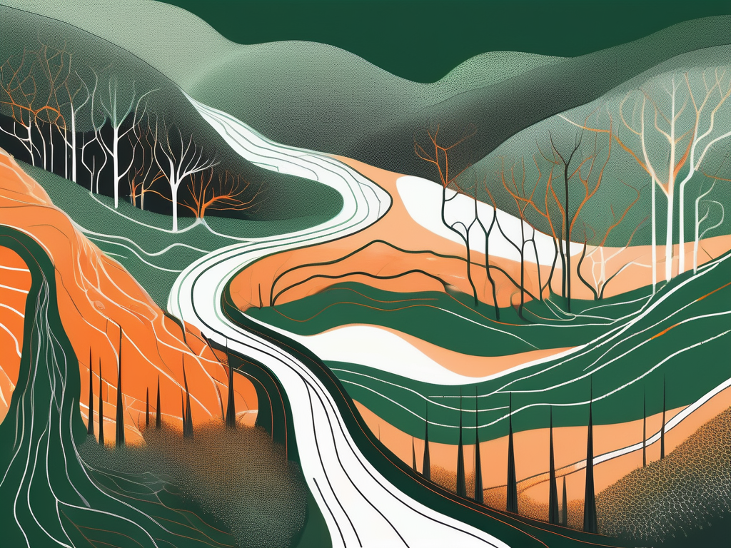 A human nervous system with a highlighted vagus nerve