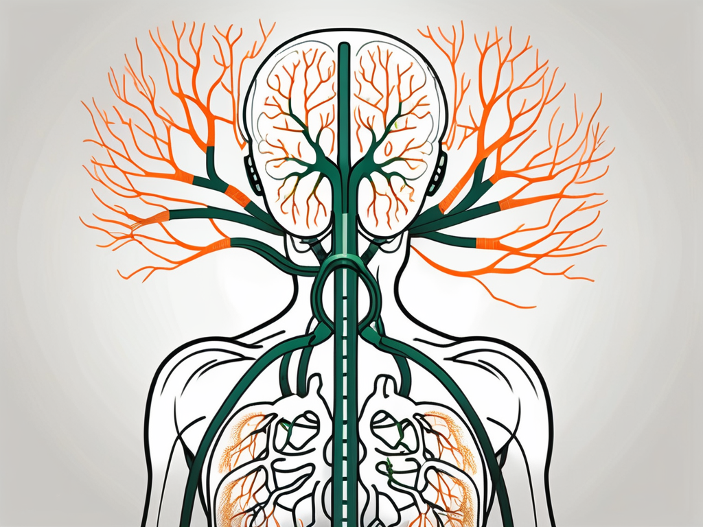 The vagus nerve in relation to the respiratory system
