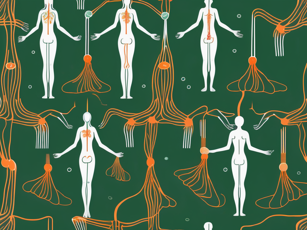 The human nervous system focusing on the vagus nerve